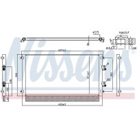 NISSENS 941294 Kondensator, Klimaanlage