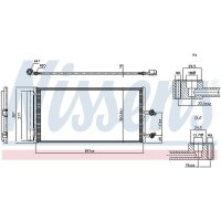 NISSENS 941403 Kondensator, Klimaanlage