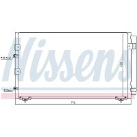 NISSENS 94608 Kondensator, Klimaanlage