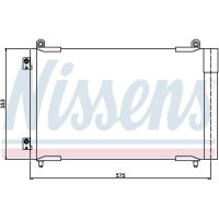 NISSENS 94837 Kondensator, Klimaanlage