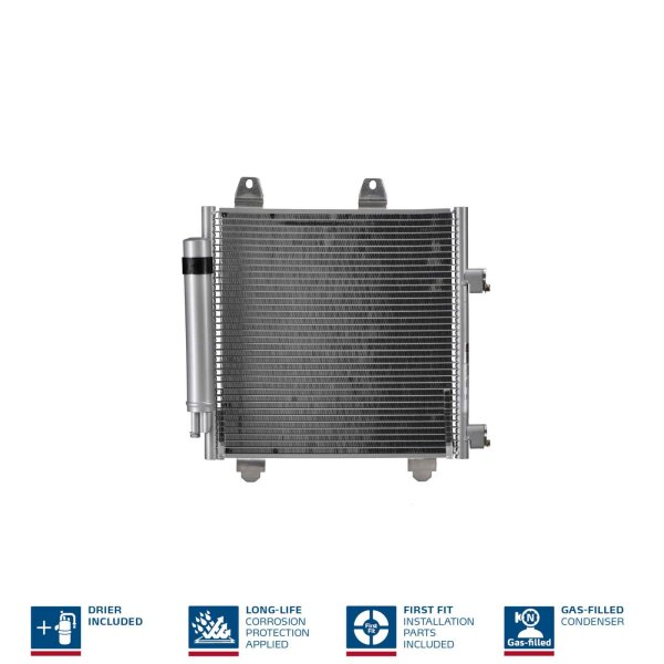 NISSENS 94891 Kondensator, Klimaanlage