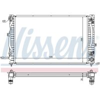NISSENS 60228A Kühler, Motorkühlung