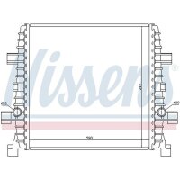 NISSENS 60358 Niedertemperaturkühler, Ladeluftkühler