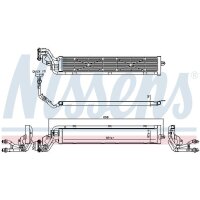NISSENS 606268 Kühler, Motorkühlung