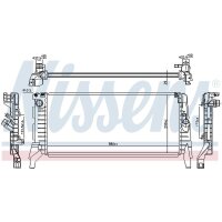 NISSENS 606391 Kühler, Motorkühlung