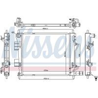 NISSENS 606399 Kühler, Motorkühlung