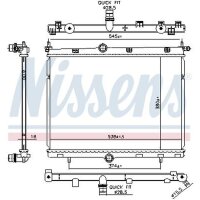 NISSENS 606859 Kühler, Motorkühlung