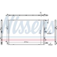 NISSENS 607226 Kühler, Motorkühlung