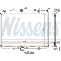 NISSENS 61291A Kühler, Motorkühlung