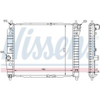 NISSENS 61636 Kühler, Motorkühlung