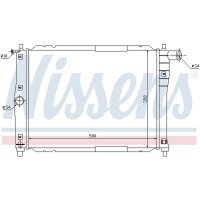 NISSENS 61644 Kühler, Motorkühlung