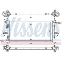 NISSENS 617879 Kühler, Motorkühlung