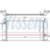 NISSENS 61883A Kühler, Motorkühlung