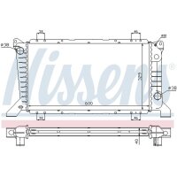 NISSENS 62241A Kühler, Motorkühlung