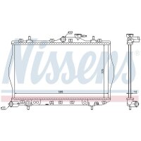NISSENS 622971 Kühler, Motorkühlung