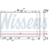 NISSENS 628964 Kühler, Motorkühlung