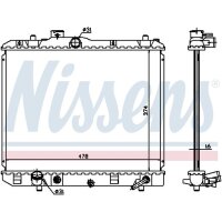 NISSENS 630706 Kühler, Motorkühlung