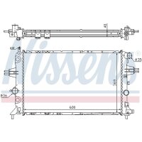 NISSENS 63249A Kühler, Motorkühlung