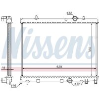 NISSENS 63504 Kühler, Motorkühlung