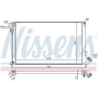 NISSENS 63731 Kühler, Motorkühlung