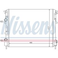 NISSENS 63809 Kühler, Motorkühlung