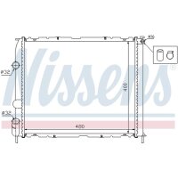 NISSENS 63886 Kühler, Motorkühlung