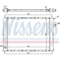 NISSENS 642111 Kühler, Motorkühlung