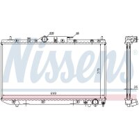 NISSENS 64643A Kühler, Motorkühlung