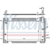 NISSENS 646809 Kühler, Motorkühlung