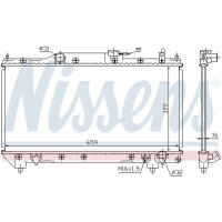 NISSENS 64783A Kühler, Motorkühlung