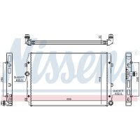 NISSENS 65309 Kühler, Motorkühlung