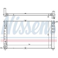 NISSENS 66618 Kühler, Motorkühlung