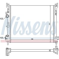 NISSENS 67246 Kühler, Motorkühlung