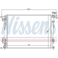 NISSENS 67514 Kühler, Motorkühlung