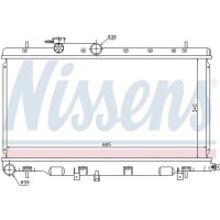NISSENS 67709 Kühler, Motorkühlung