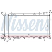 NISSENS 67712 Kühler, Motorkühlung