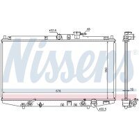 NISSENS 68117 Kühler, Motorkühlung