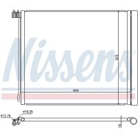 NISSENS 940339 Kondensator, Klimaanlage