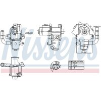 NISSENS 98264 AGR-Ventil