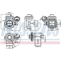 NISSENS 98304 AGR-Ventil