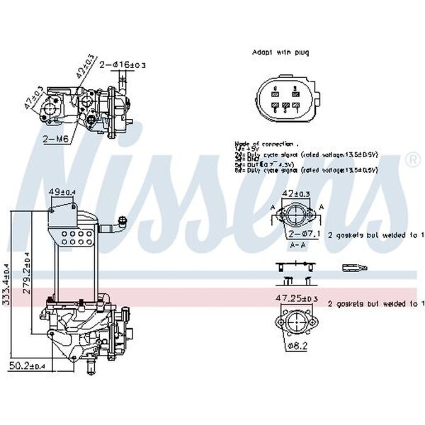 NISSENS 98359 AGR-Modul