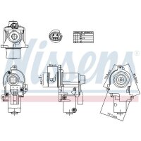 NISSENS 98553 AGR-Ventil