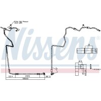 NISSENS 847175 Hochdruckleitung, Klimaanlage
