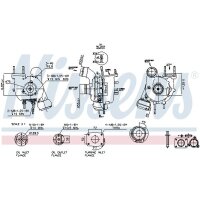 NISSENS 93053 Lader, Aufladung