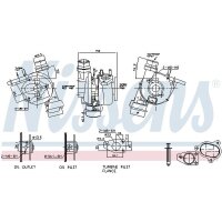NISSENS 93072 Lader, Aufladung