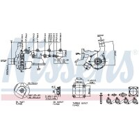 NISSENS 93088 Lader, Aufladung