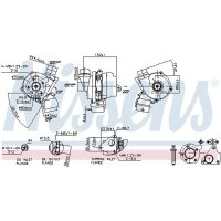 NISSENS 93089 Lader, Aufladung