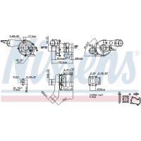 NISSENS 93101 Lader, Aufladung