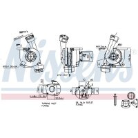 NISSENS 93118 Lader, Aufladung