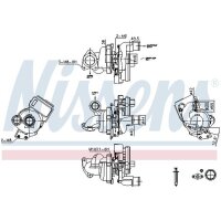 NISSENS 93119 Lader, Aufladung
